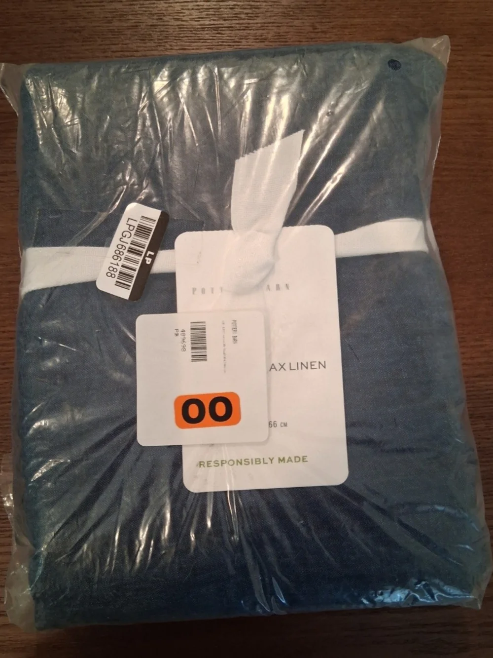 Pottery Barn Belgian Linen Euro Shams